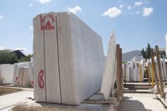Greek White marble Volakas slabs ready cut