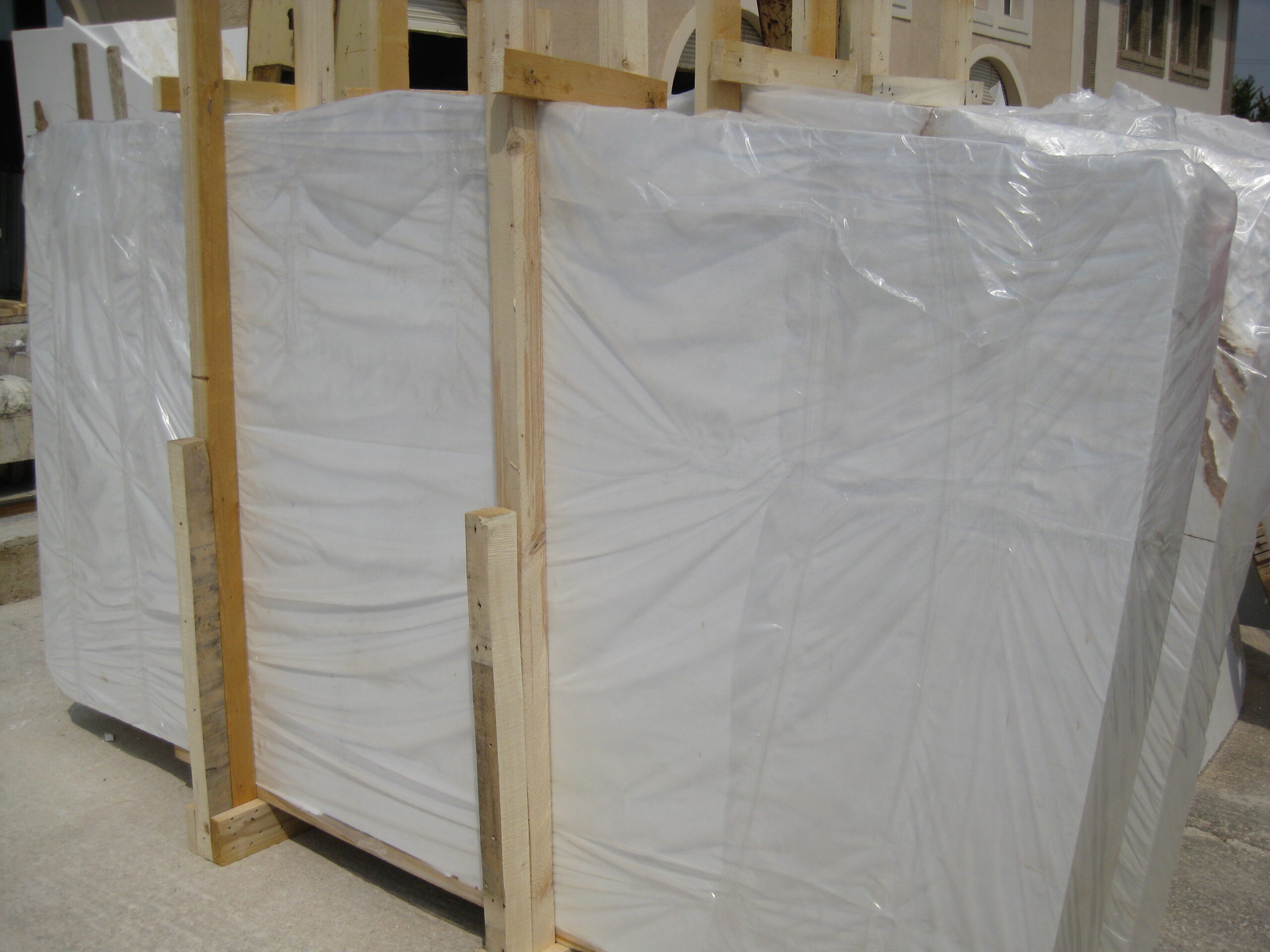 THASSOS PURE WHITE MARBLE 1st quality — Greek marble, factory direct