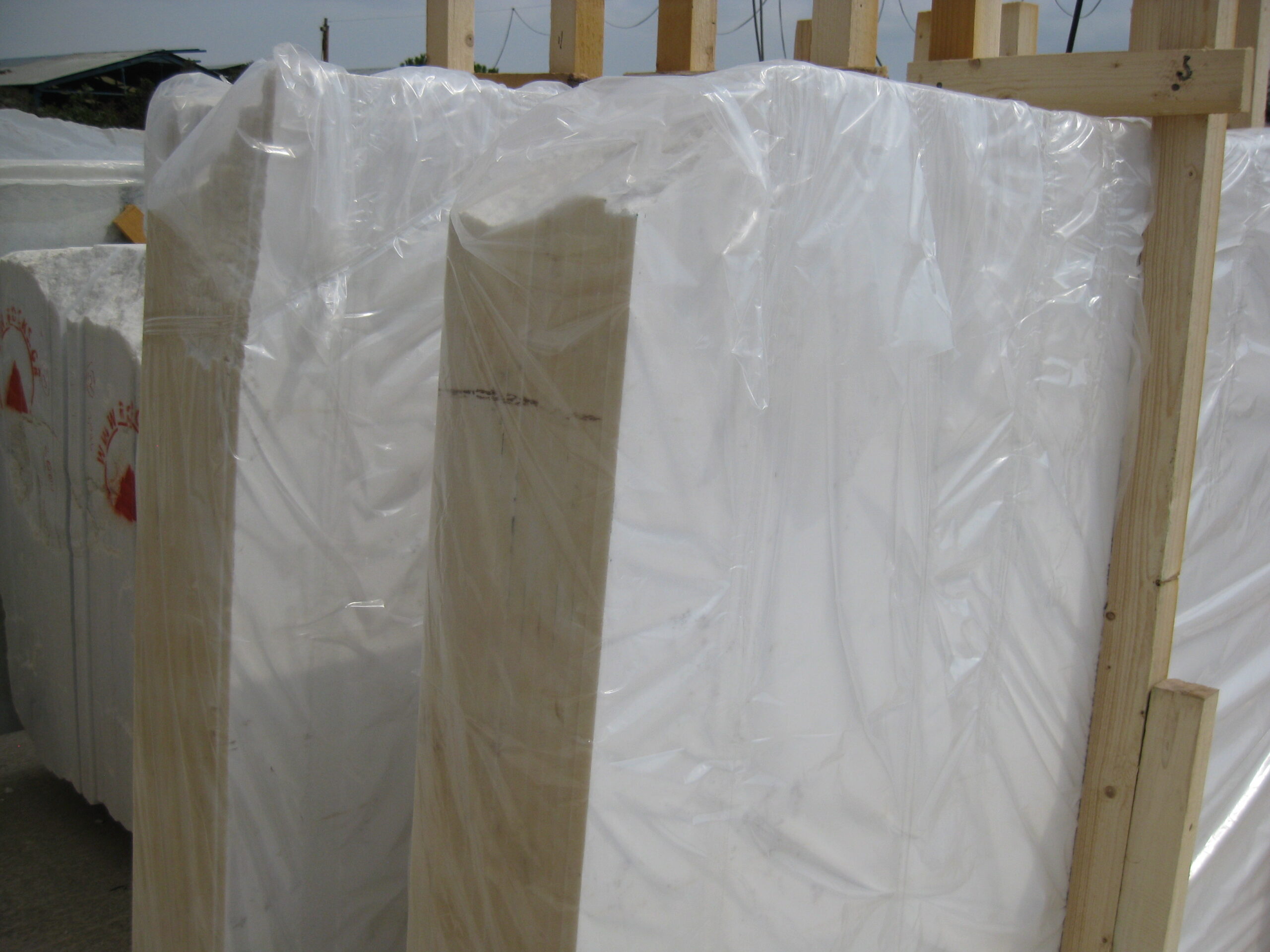 THASSOS PURE WHITE MARBLE 1st quality — Greek marble, factory direct